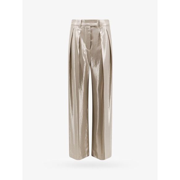 BRUNELLO CUCINELLI Denim - BRUNELLO CUCINELLI Trouser Woman Beige Pants